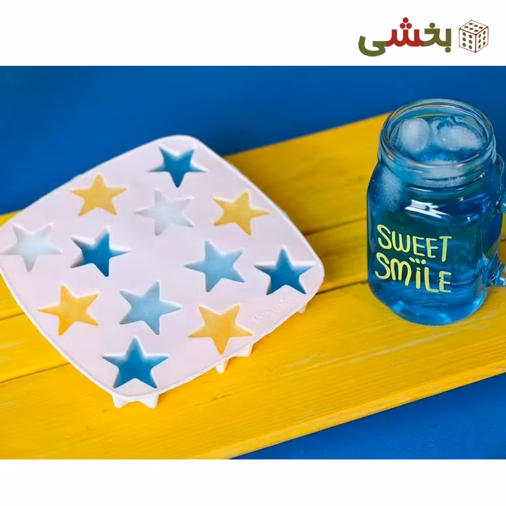 قالب یخ سیلیکونی مدل ستاره تاپکو
