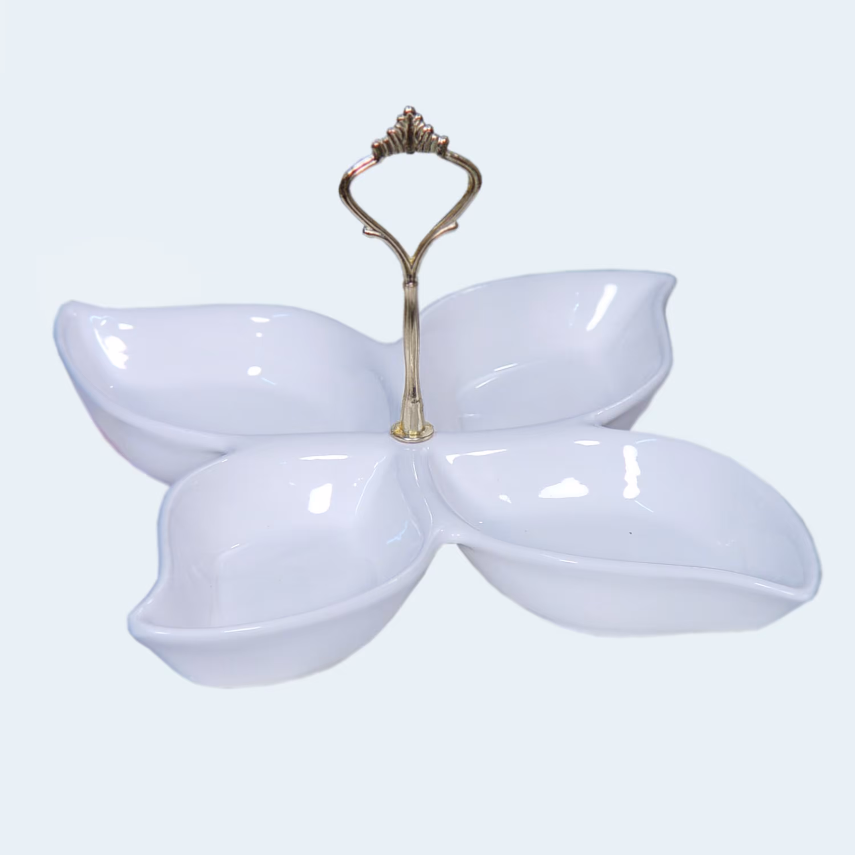 اردوخوری سرامیکی طرح چهار برگ