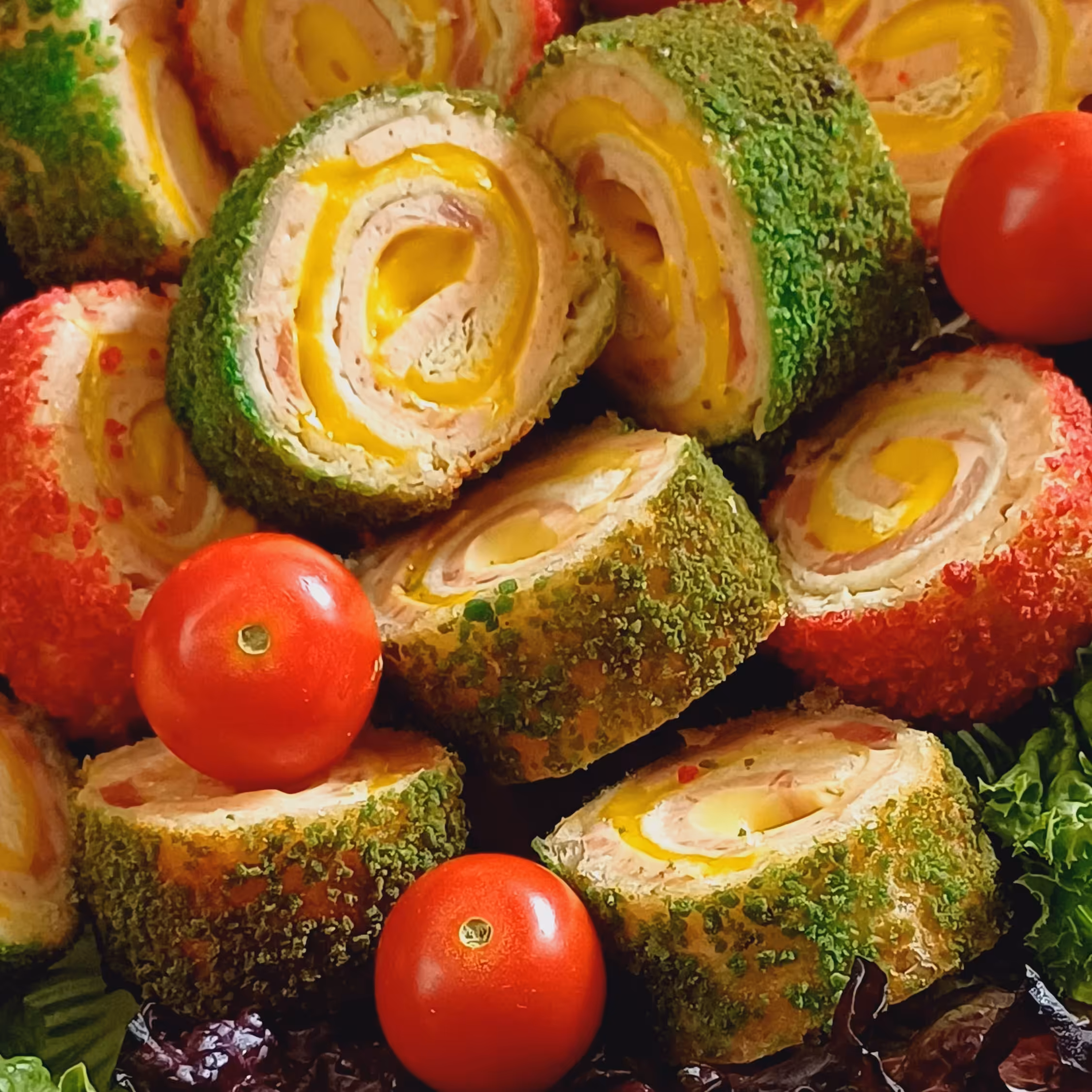 فینگرفود رول ژامبون سوخاری 