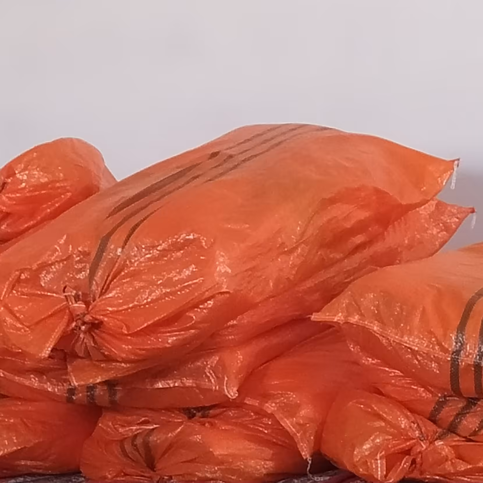 کیسه  گونی نارنجی سایز 80در100 مناسب برای همه مصارف 