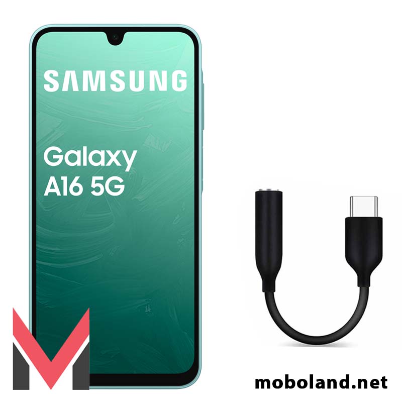 قیمت مبدل تایپ سی به جک صدا سامسونگ Galaxy A16 5G 5G - موبولند