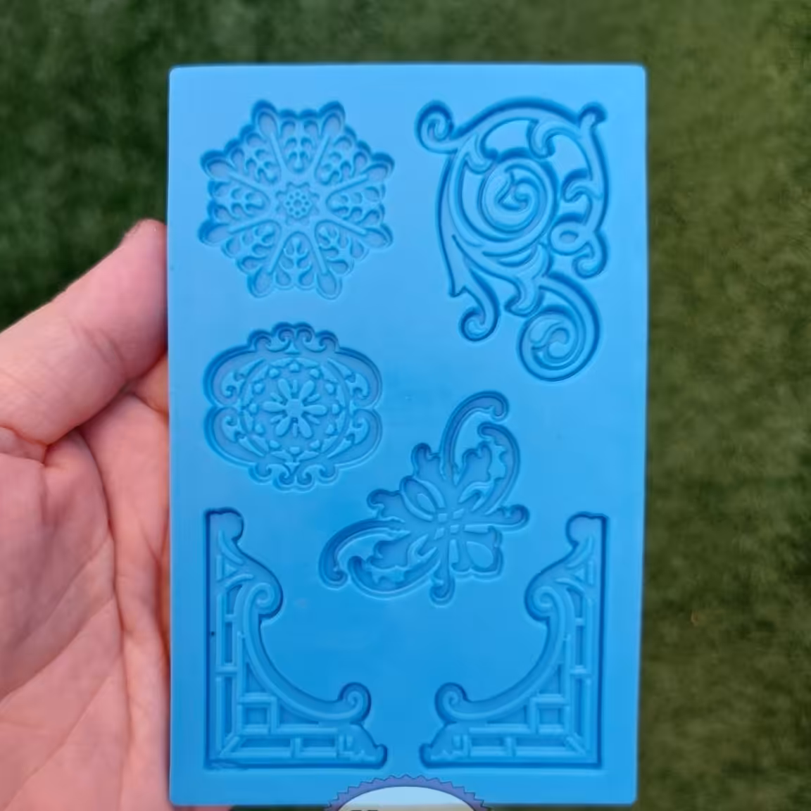 مولد حاشیه اسلیمی مولد کنار قاب ابعاد 8 در 13 سانت