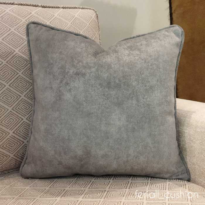 کاور کوسن های طوسی رنگ 4عدد