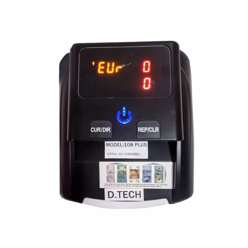 دستگاه تفکیک و تشخیص اصالت اسکناس دیتک مدل 108plus