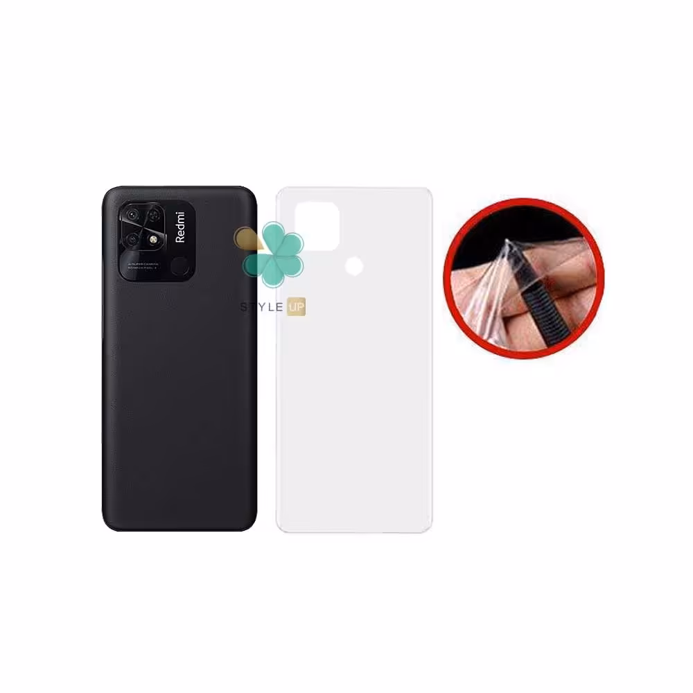 برچسب محافظ پشت گوشی شیائومی Redmi 10 Power مدل مات