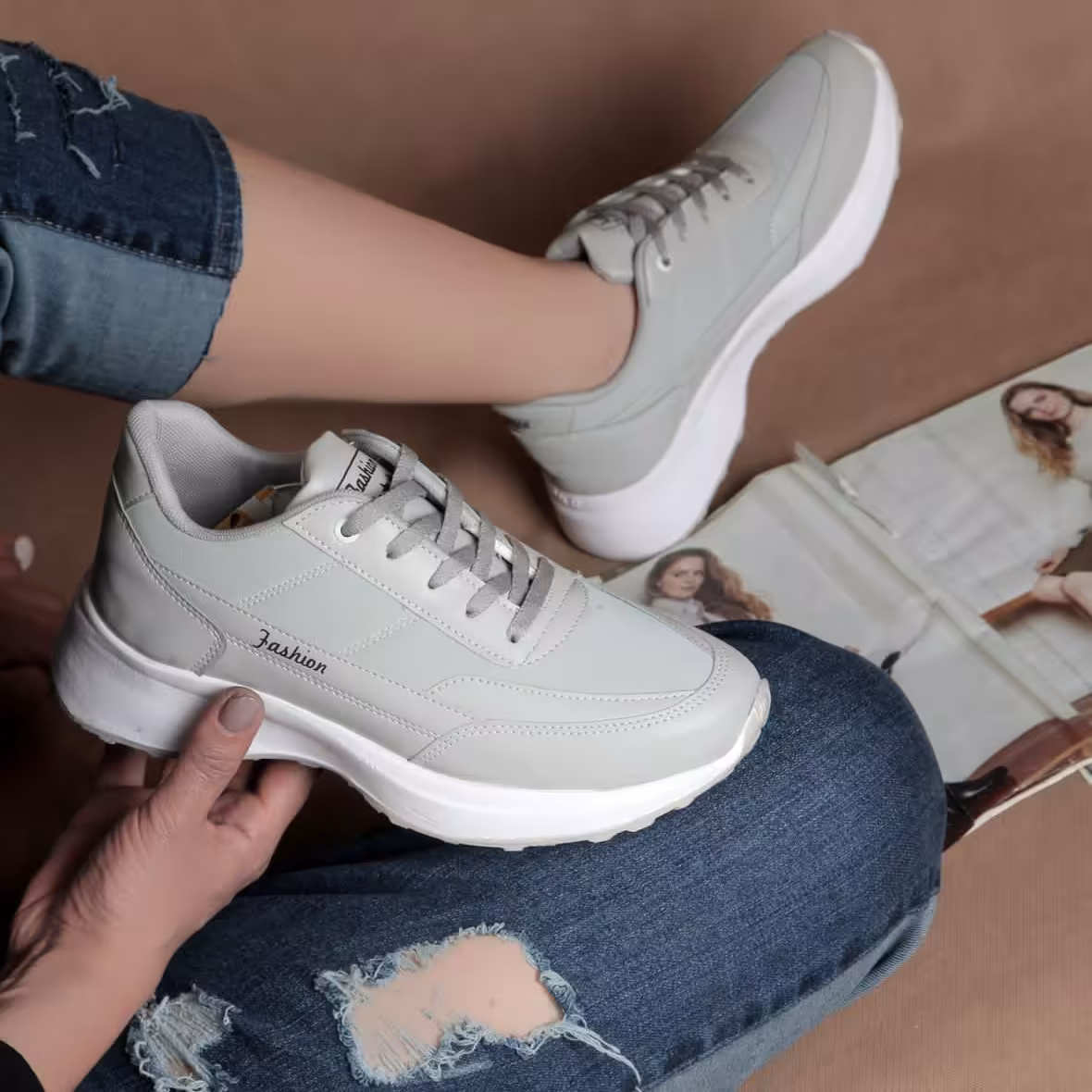 کفش اسپرت دخترانه و زنانه مدل MLP درجه یک