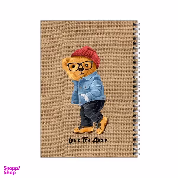 دفتر مشق 80 برگ بامبیلیپ طرح خرس تدی کد 4076408