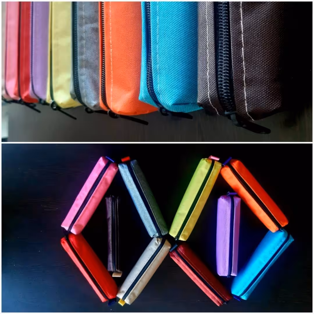 جامدادی تک زیپ در رنگ‌های فوق‌العاده زیبا