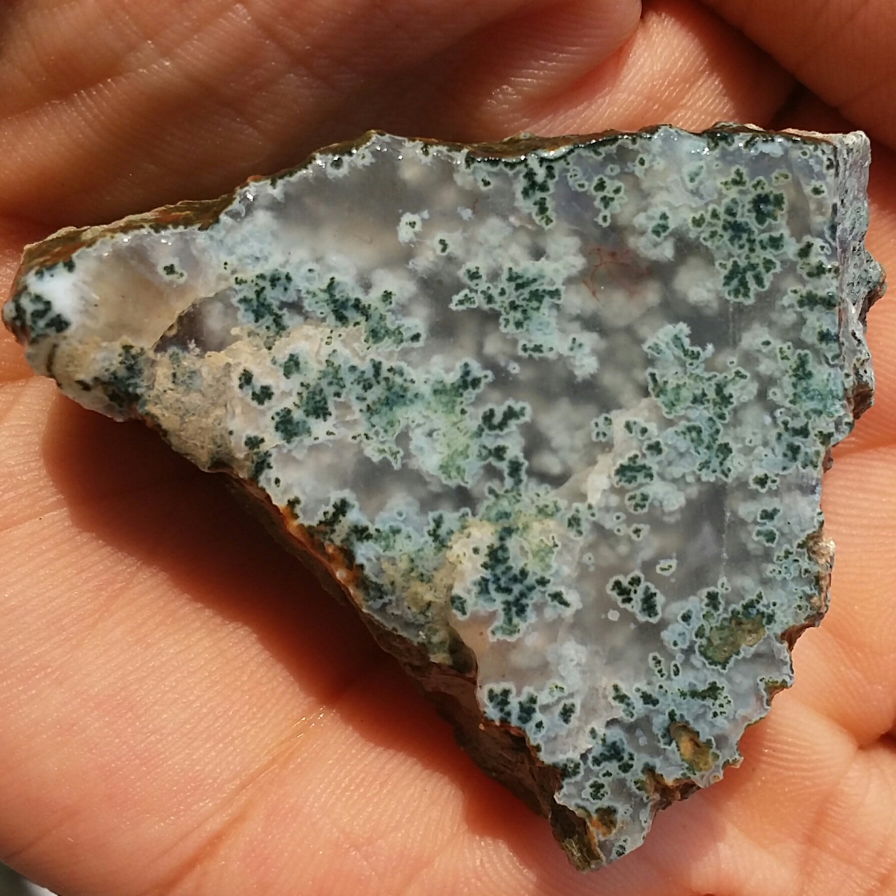 اسلایس سنگ راف عقیق شجر شکوفه سبز خارق العاده محشر صد در صد طبیعی شاهکار خلقت
تابلو نقاشی طبیعی