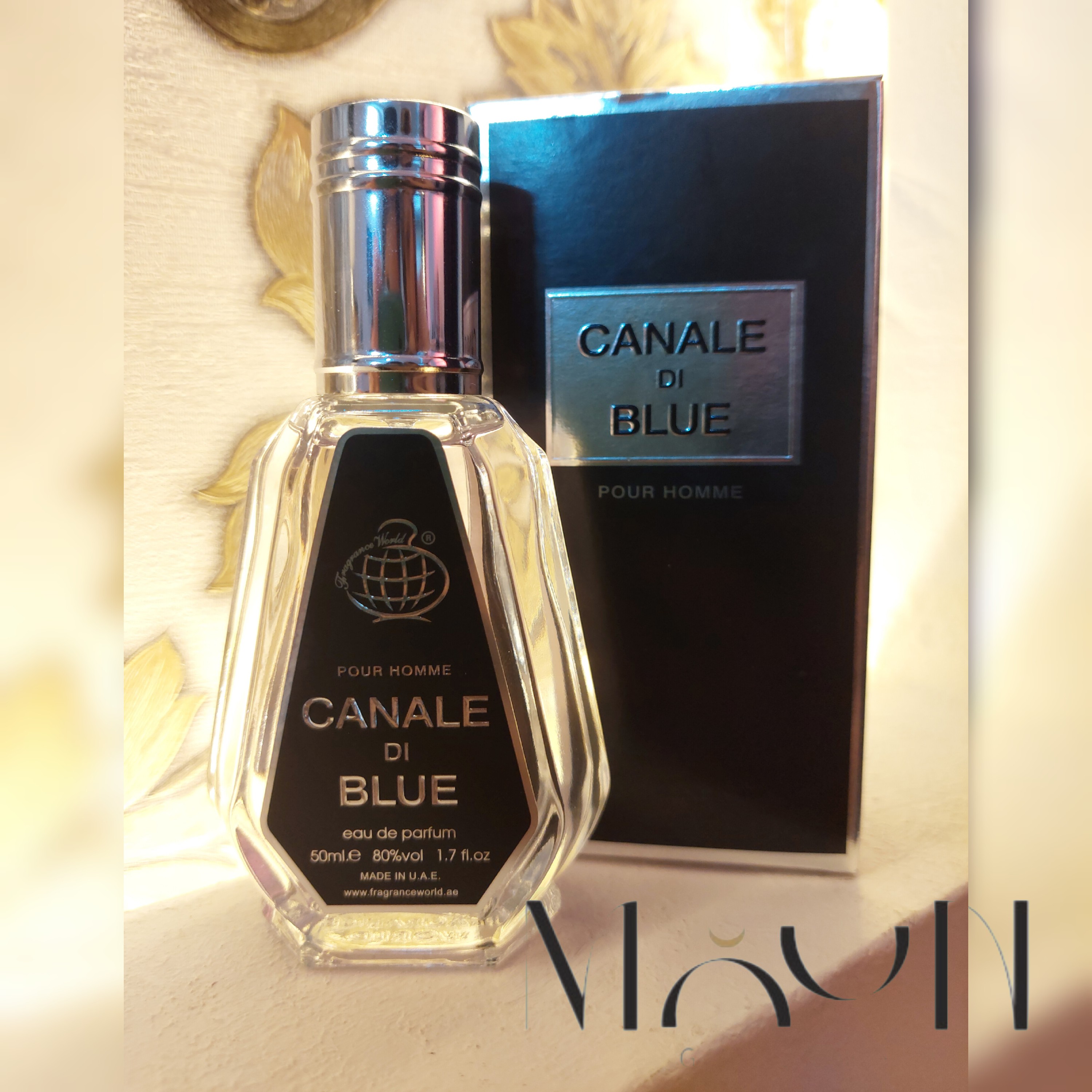 ادکلن اورجینال blue canale(بلو شنل) برند پور هوم مناسب برای اقایان پنجاه میل