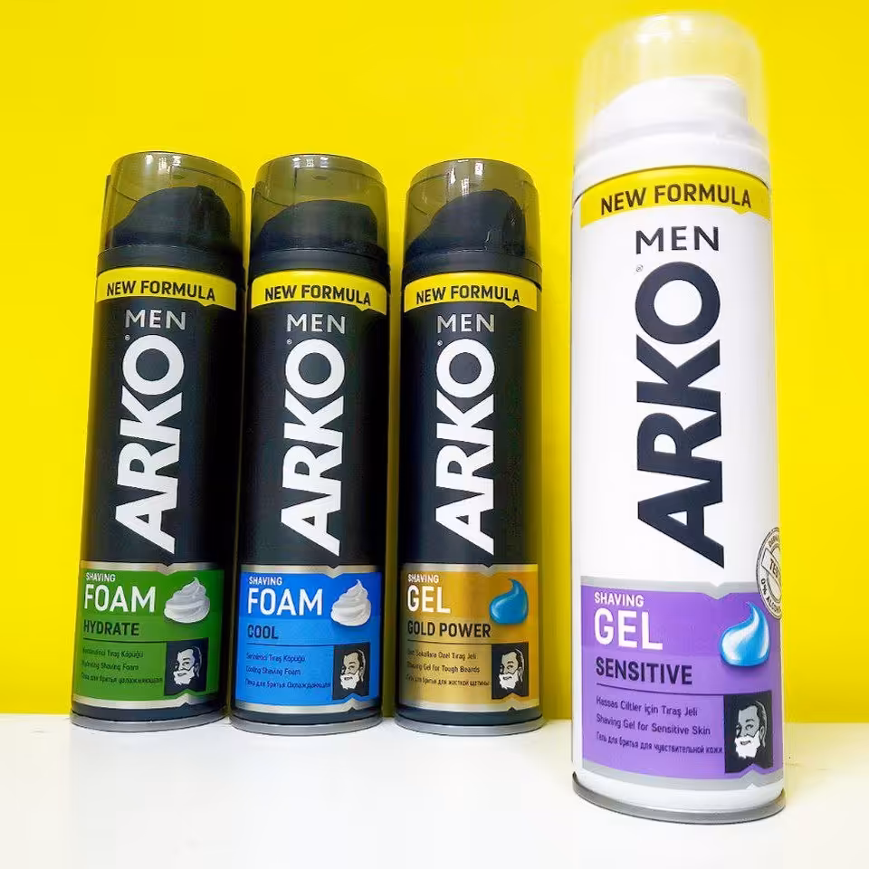 فوم ارکو فوم اصلاح ارکو همه مدل فوم ریش خمیر  ریش اصلاح ارکو ترکیه خنک همه مدل ها