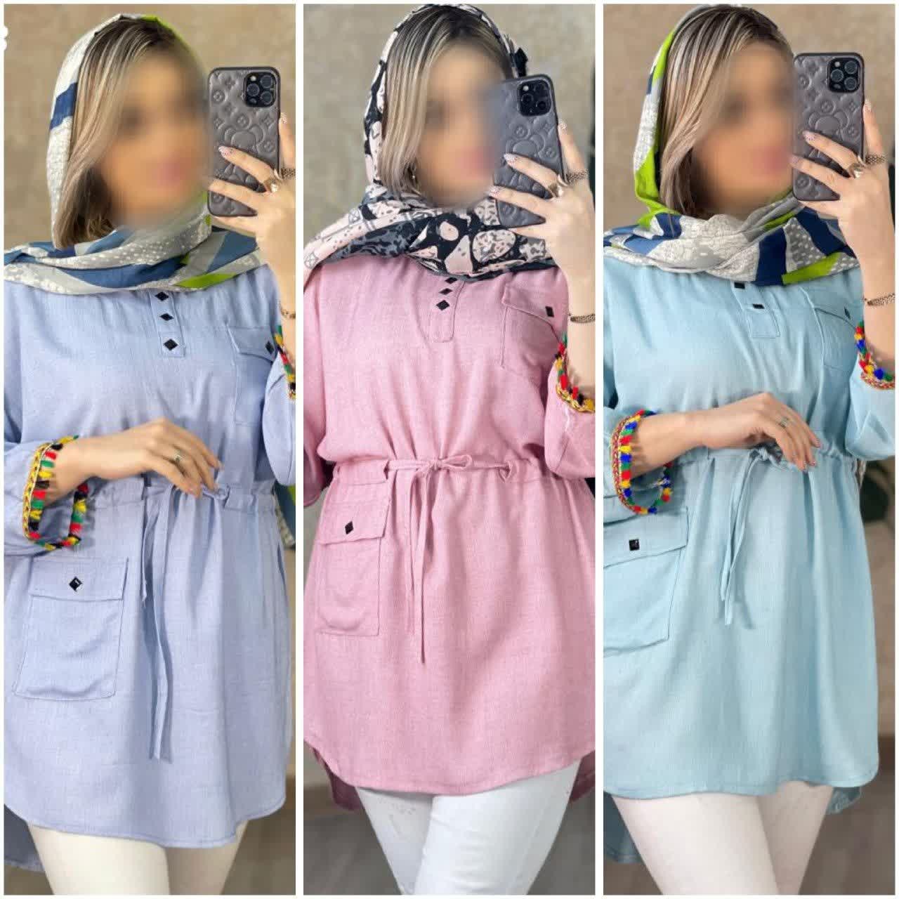 تونیک مانتویی مدل رخساره