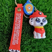 جاسوییچی فانتزی پاپاترول سیلیکونی وارداتی قابل شستشو ضدحساسیت رنگ ثابت   رنگ بندی مطابق عکس   