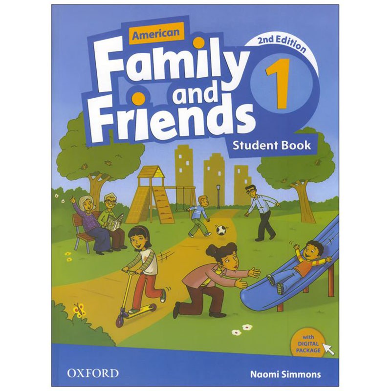 AmericanFamily and Friends 1 SECOND EDITION سایز وزیری