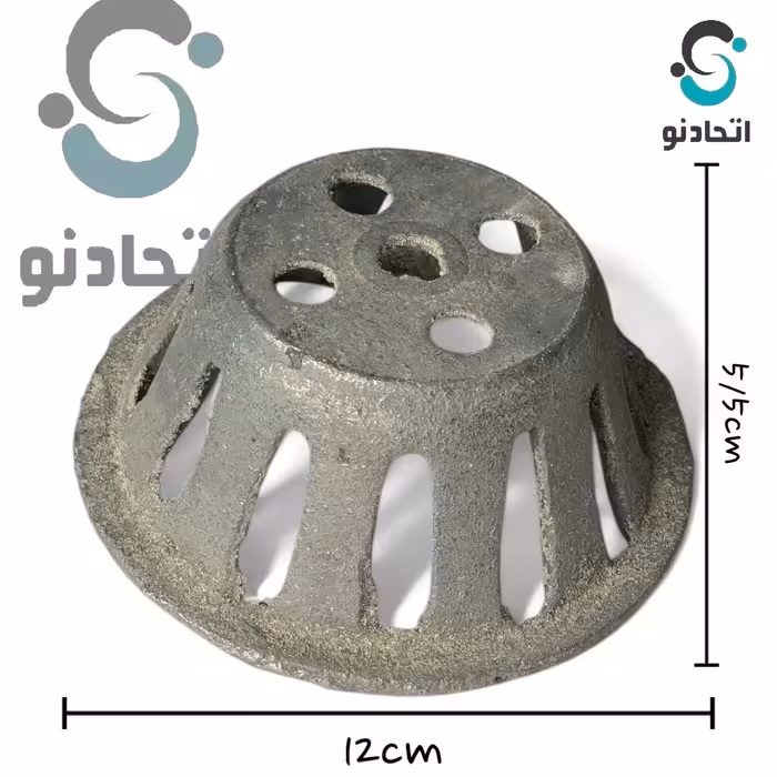 پنجره کوزه ای چدنی (توری چدنی) (توری آشغالگیر) (توری کفخواب چدنی