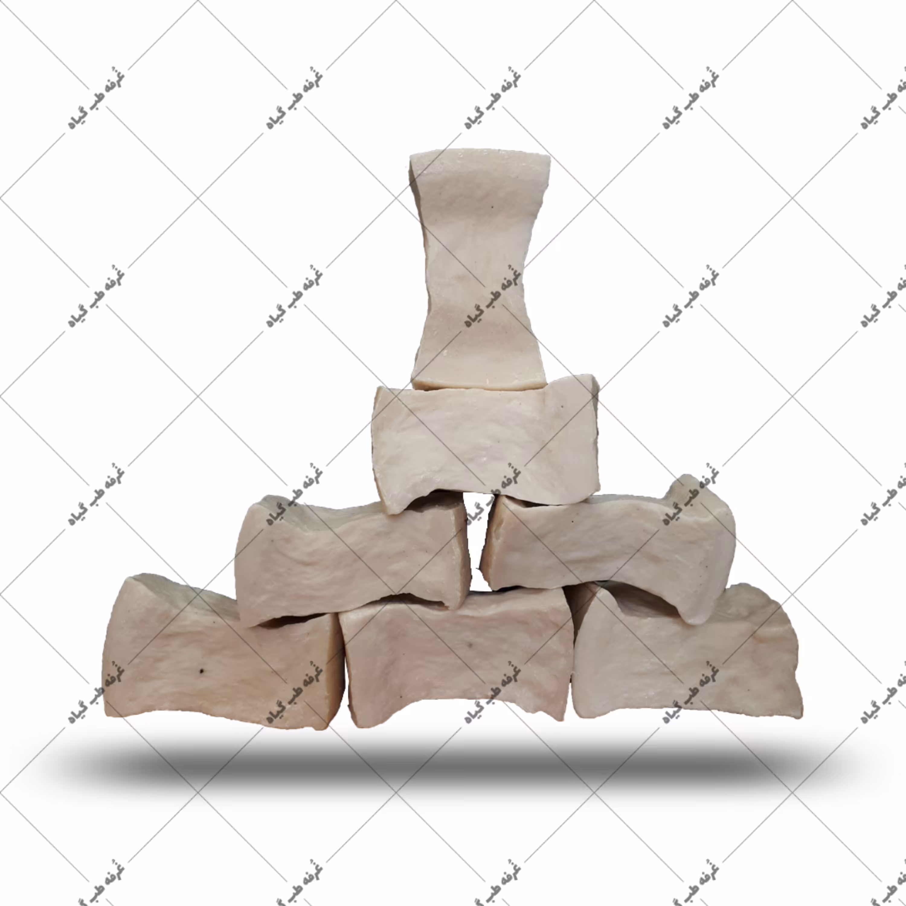 صابون برگردان ( 1کیلویی) سفید رنگ  تو پُر خُشک