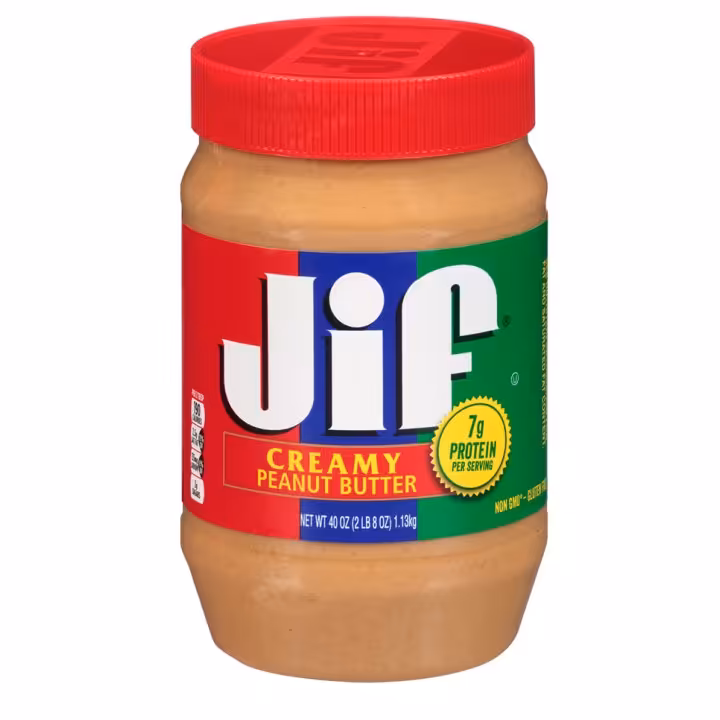 جیف کره بادام زمینی کرمیJif (محصول آمریکا)