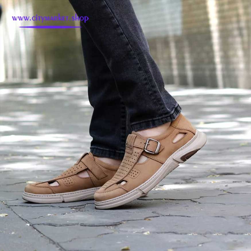 کفش تابستانی چرم