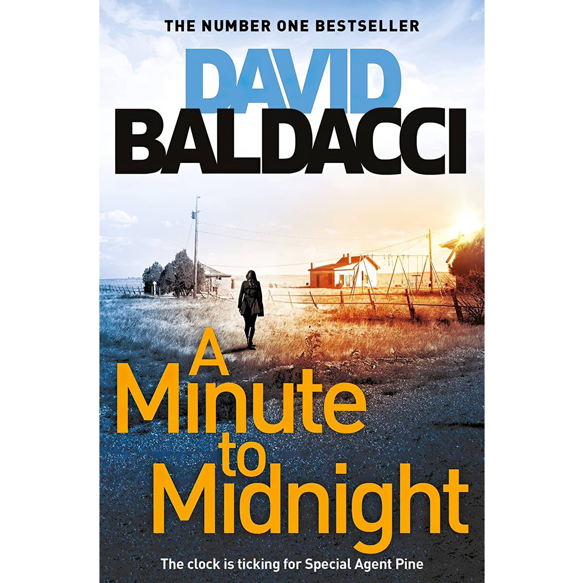 کتاب زبان اصلی A MINUTE TO MIDNIGHT اثر David Baldacci انتشارات PAN MACMILLAN