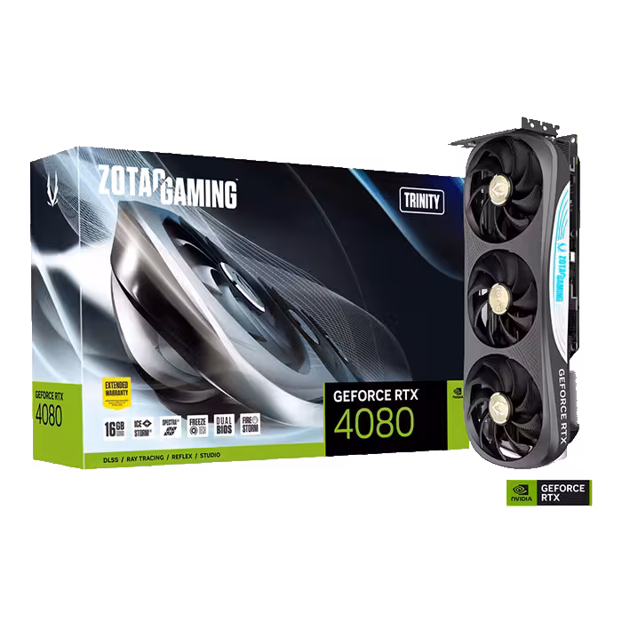 قیمت و خرید کارت گرافیک زوتک مدل ZOTAC GeForce RTX 4080 Trinity