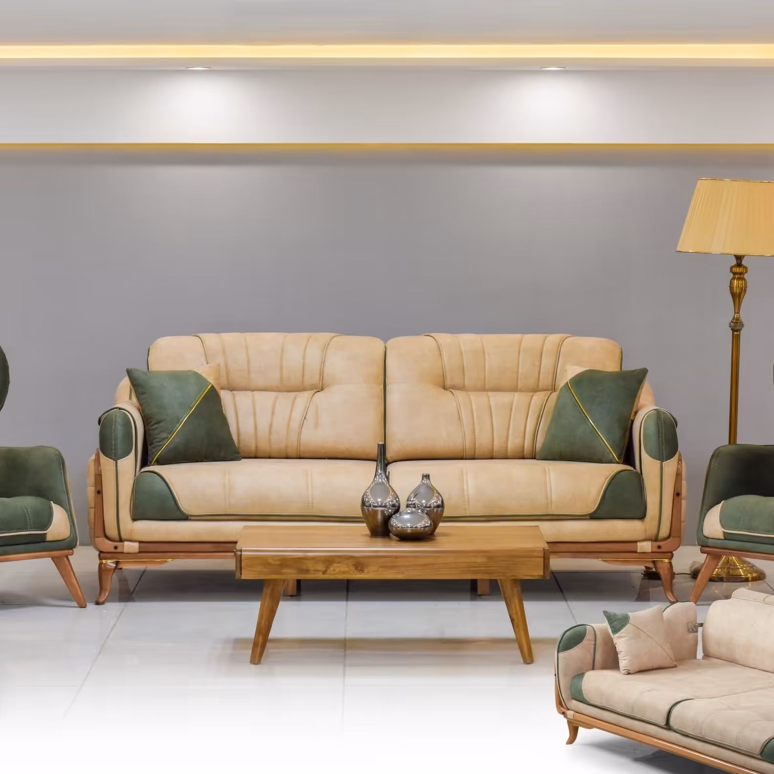 مبل راحتی 8 نفره مدل ژالین