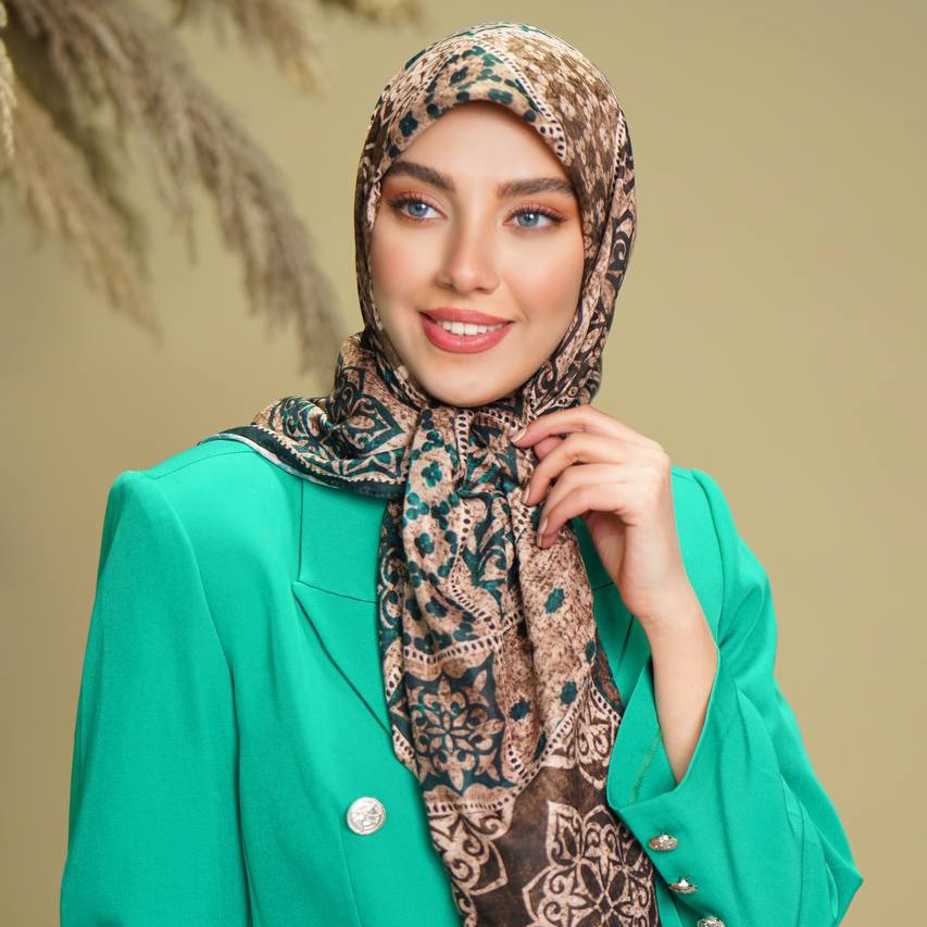 روسری نخی  قواره  120 جذاب