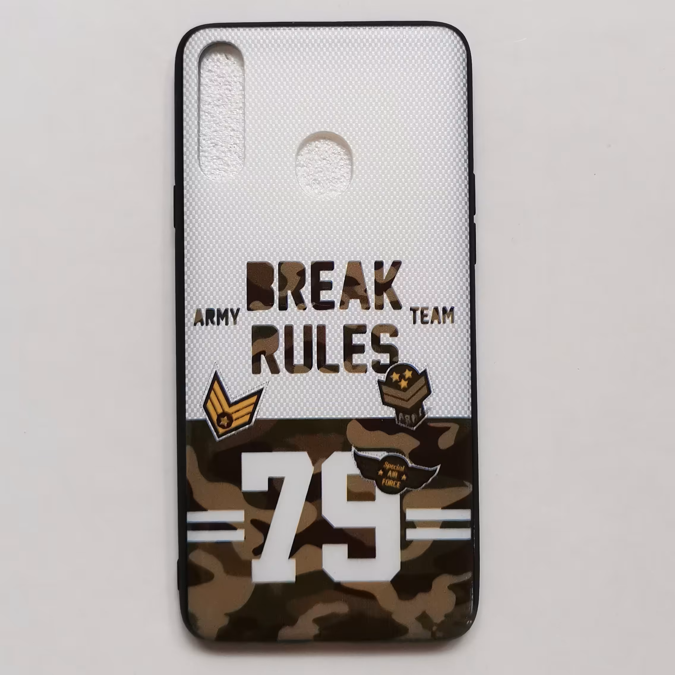 قاب طرحدار ارتشی گوشی سامسونگ A20s