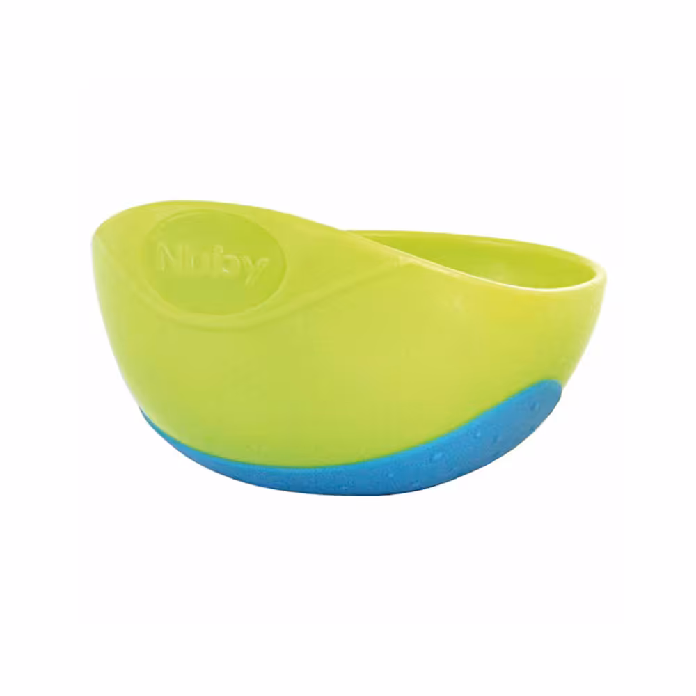 کاسه 6  ماه نابی NUBY سبز