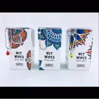 دستمال مرطوب قوطی طرح سنتی     