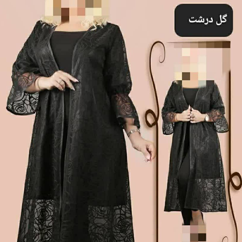 مانتو زنانه مشکی