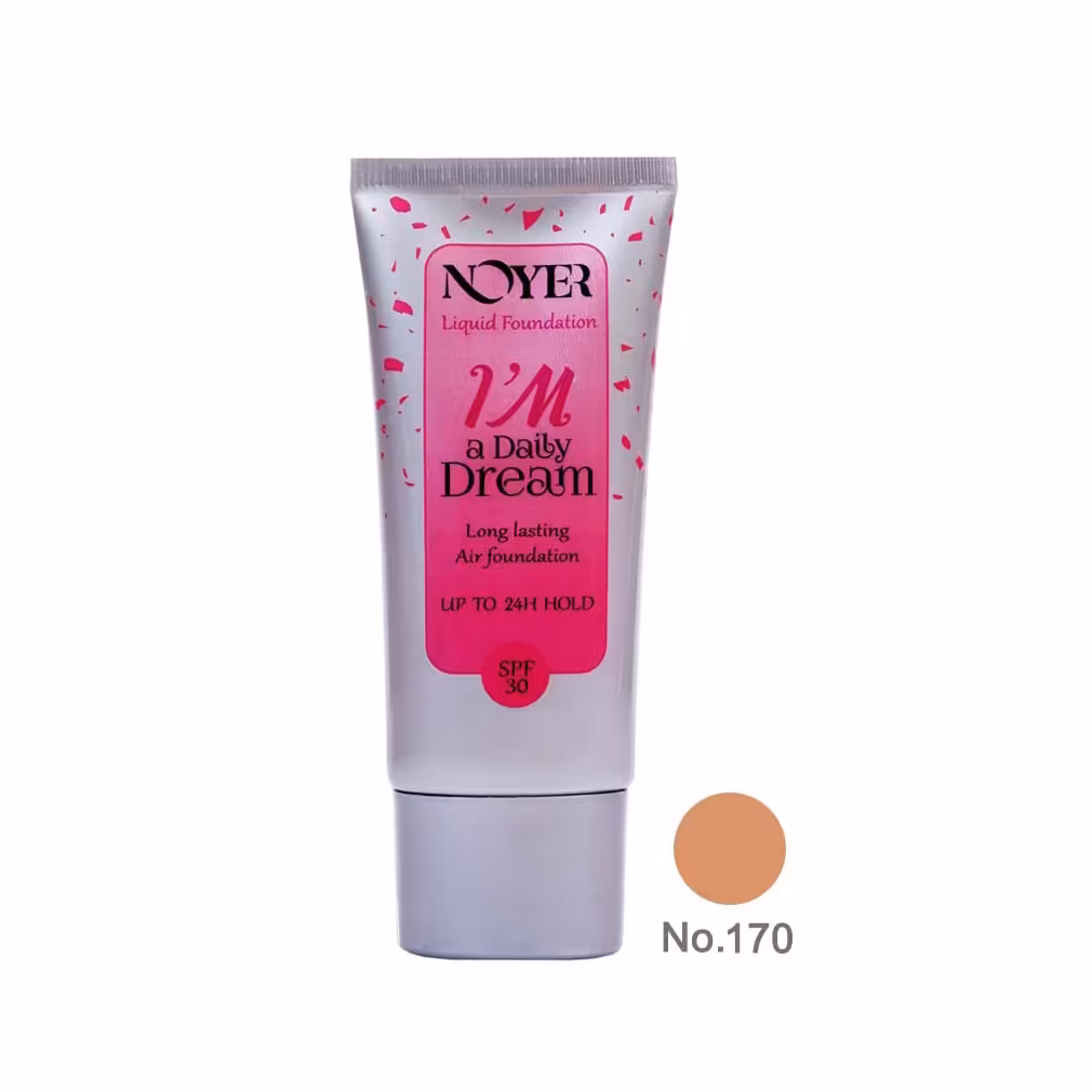 کرم پودر نویر نرمال تیوپی با 30درصد ضد آفتاب SPF30 شماره 170