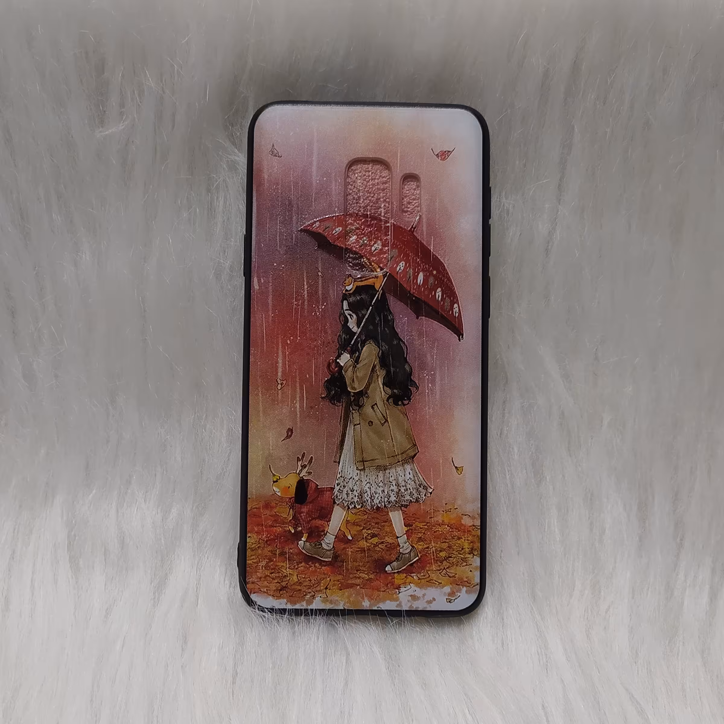 گارد سامسونگ S9plus طرح دار برجسته دخترانه پوشش 360 با کیفیت فروش ویژه زیر قیمت بازار 