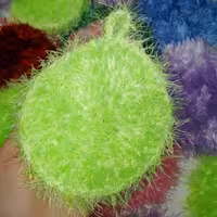 اسکاچ ظرف شویی بافتنی یک لایه موهر سبز 