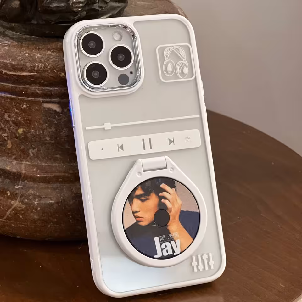 قاب گوشی موبایل آیفون طرح موزیکال