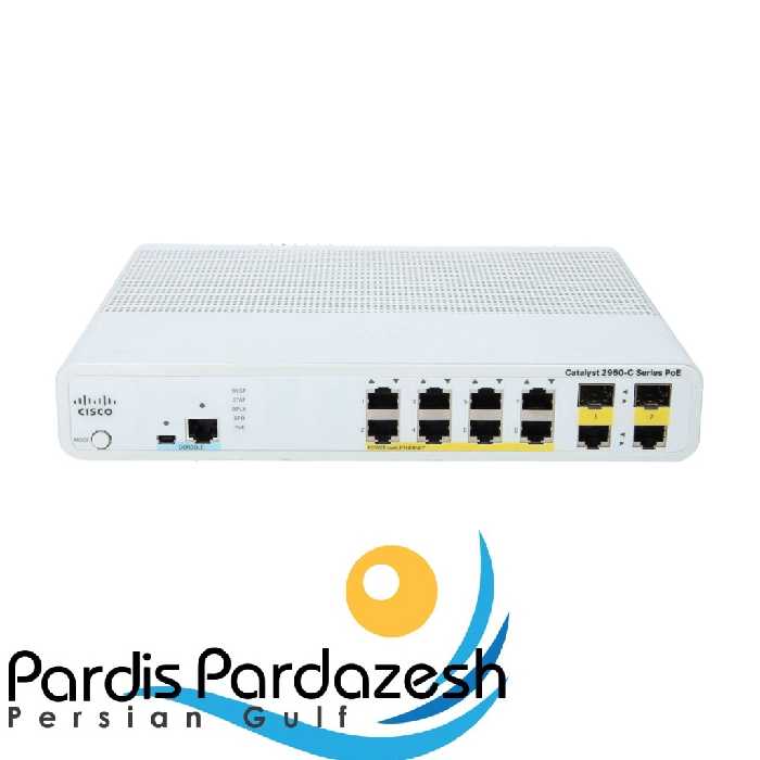 سوئیچ سیسکو مدل WS-C2960C-8PC-Lسوئیچ سیسکو مدل WS-C2960C-8PC-L