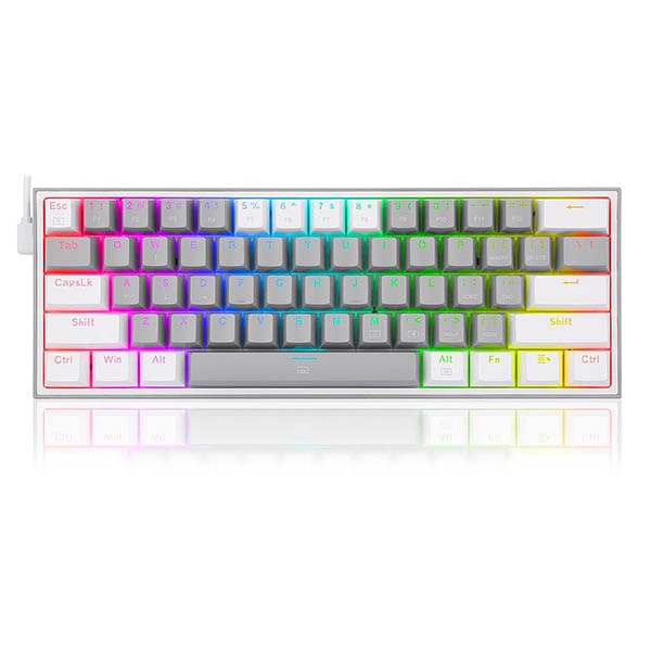کیبورد گیمینگ مدل REDRAGON FIZZ RGB K617-RWG