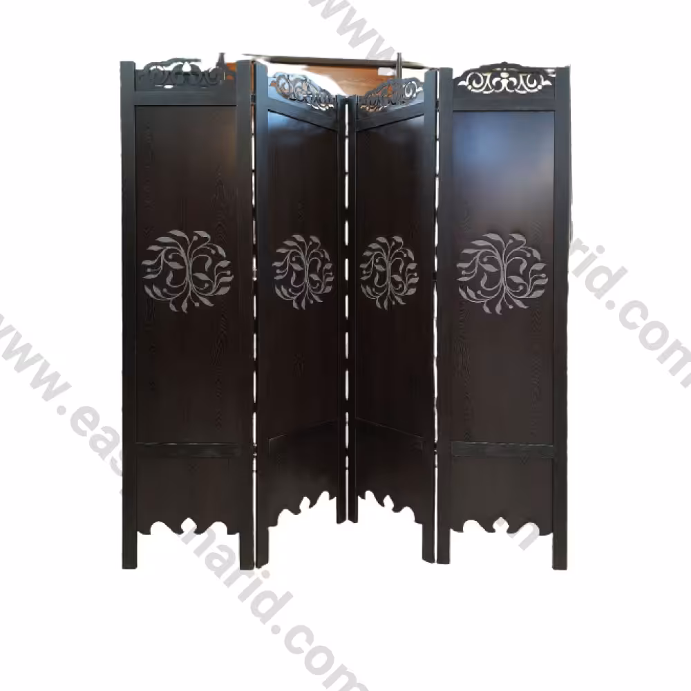 پاراوان چوبی حک لیزری کد 1063