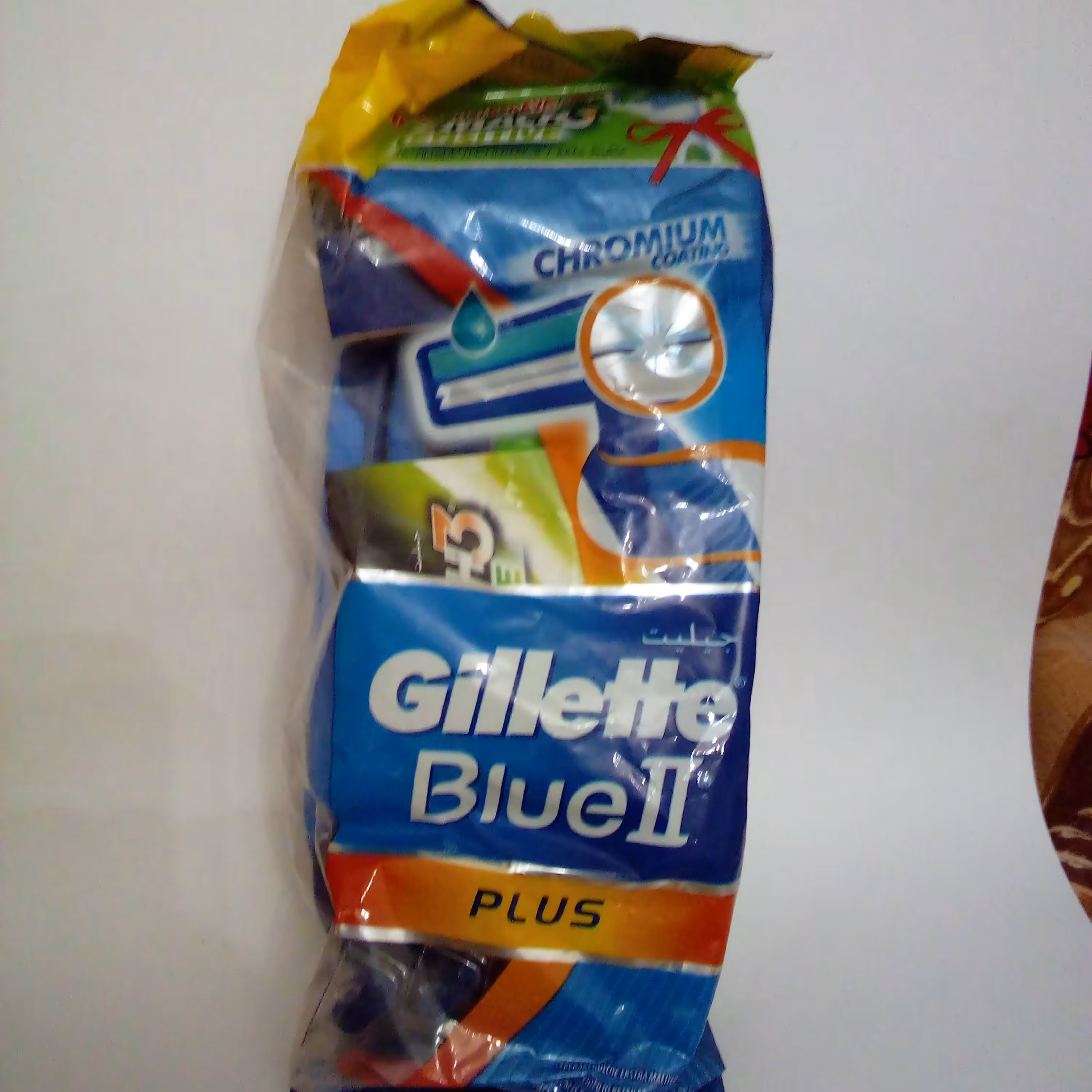 تیغ ژیلت یکبارمصرف بسته 5عددی همراه خودتراش ماک تری ژیلت