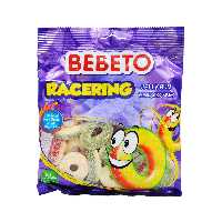 پاستیل شکری میوه ای حلقه 150 گرم ببتو - bebeto