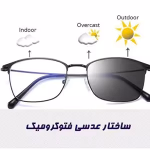 عینک جهت حساسیت به نور وسایل الکترونیکی و نور آفتاب