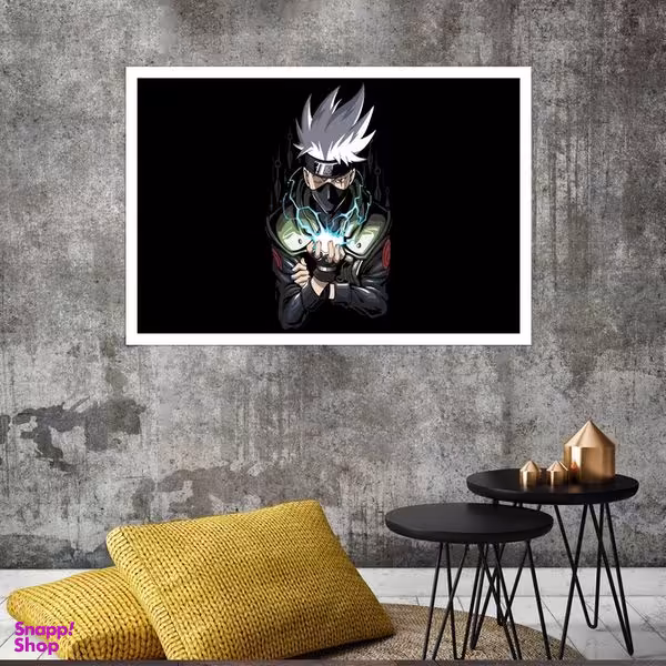 تابلو بکلیت طرح انیمه کاکاشی مدل قاب شاسی W-s8449