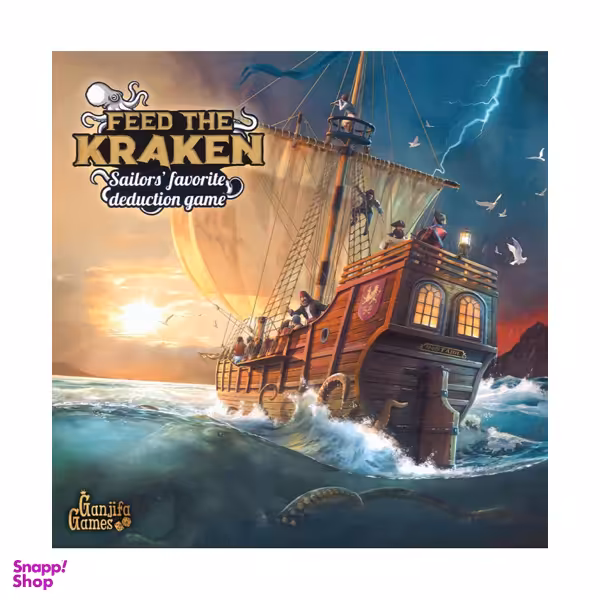 بردگیم فکری گنجیفا گیمز مدل به کراکن غذا بده