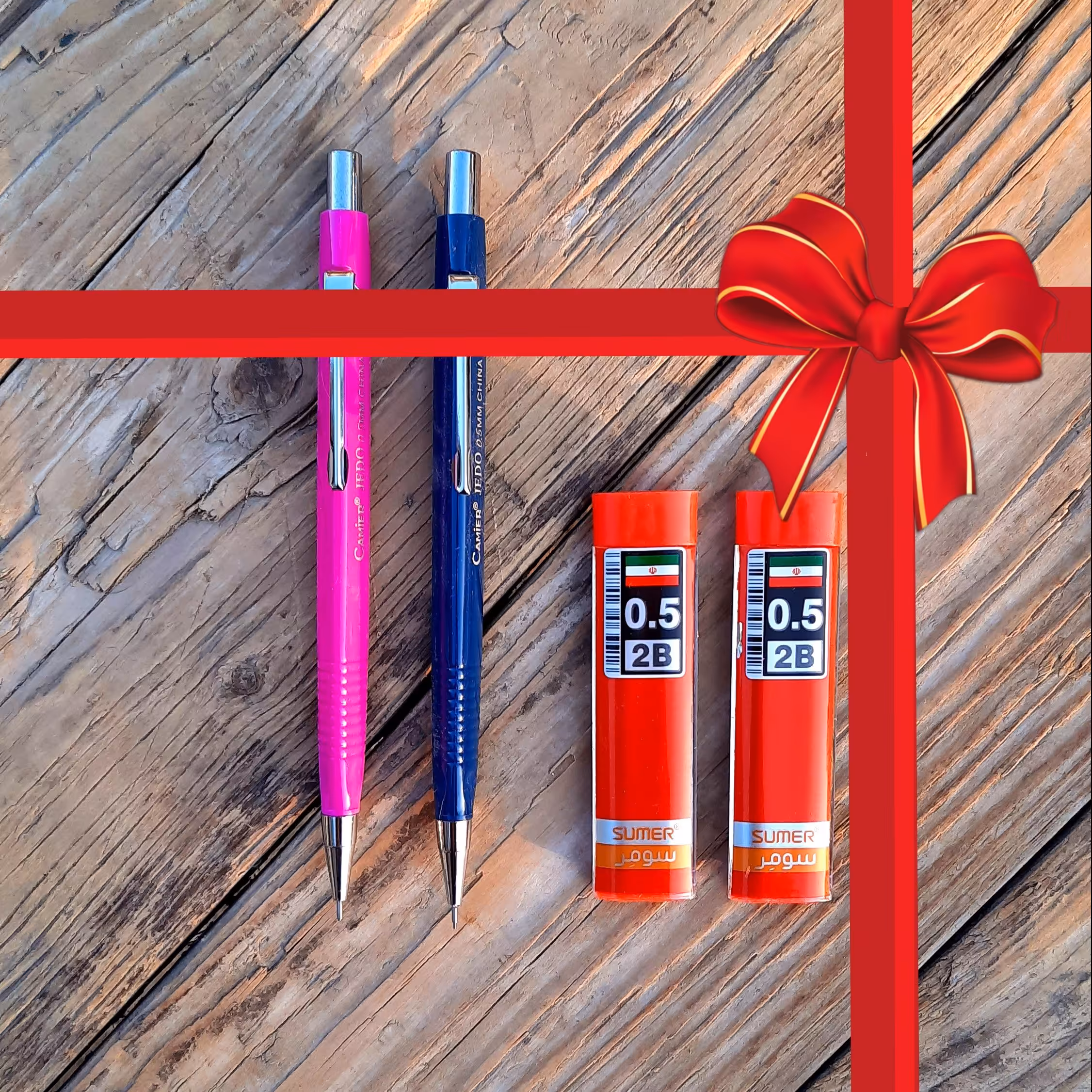 بسته ویژه مداد اتود به همراه 2 بسته نوک