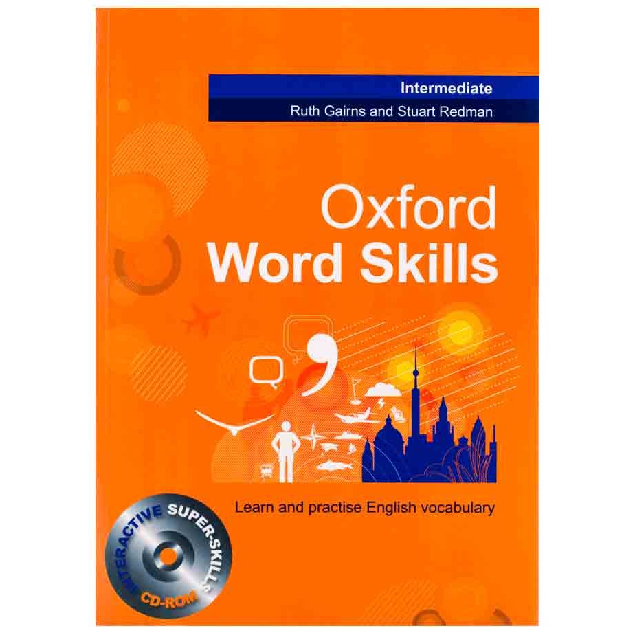 کتاب زبان آکسفورد ورد اسکیلز اینترمدیت Oxford Word Skills Intermediate