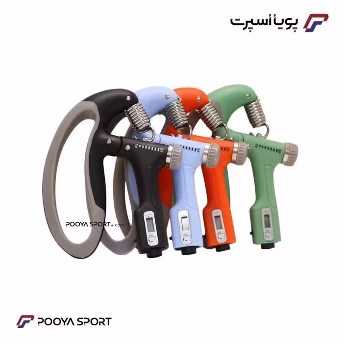 فنر تقویت مچ متغیر Hand Grip شمارنده جدید 10 تا 100 کیلو