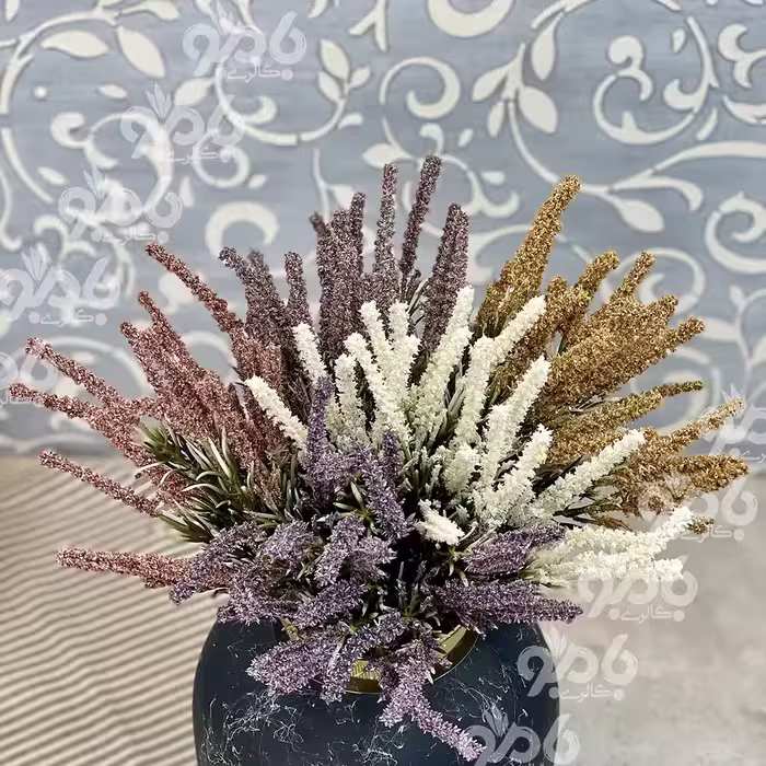 گل مصنوعی بوته ای ماری 016