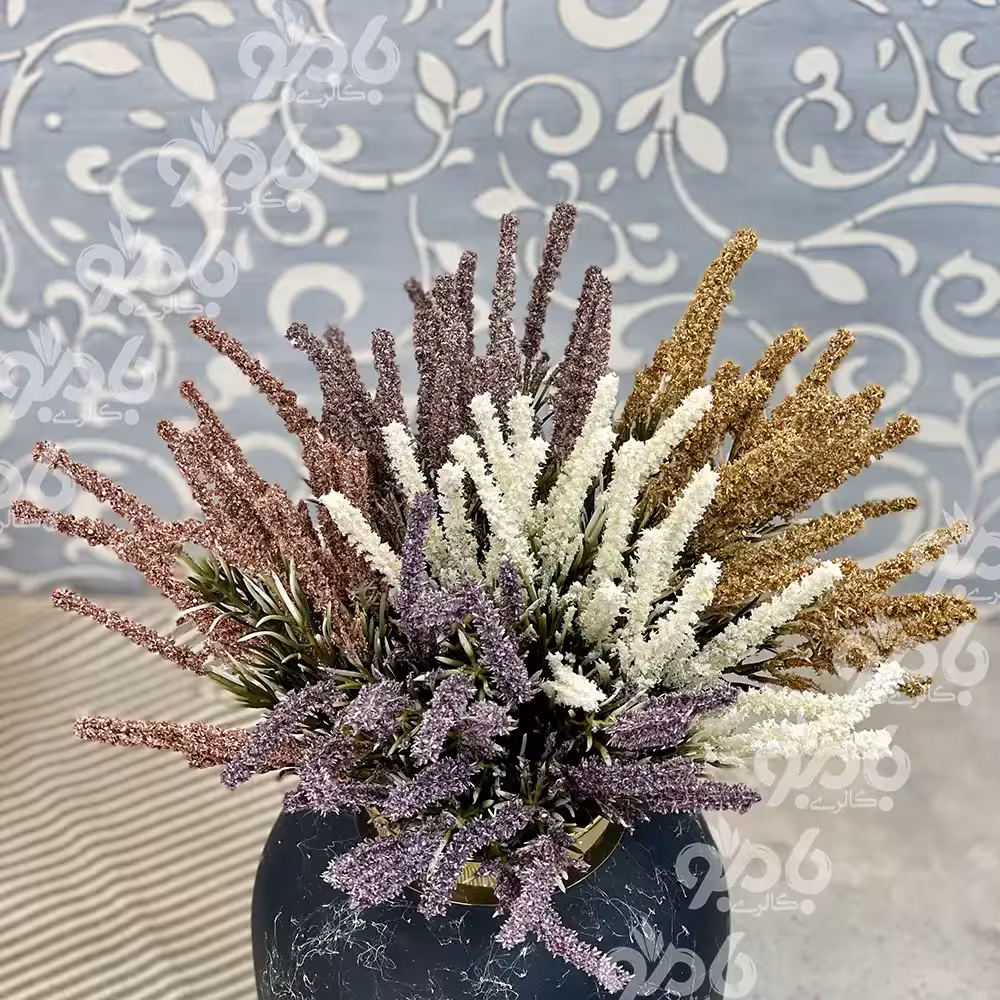 گل مصنوعی بوته ای ماری 016