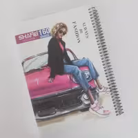 دفتر 160 برگ فانتزی سیمی خط دار ،دفتر با کیفیت، دفتر فانتزی ،دفتر سیمی فانتزی ،دفتر سیمی