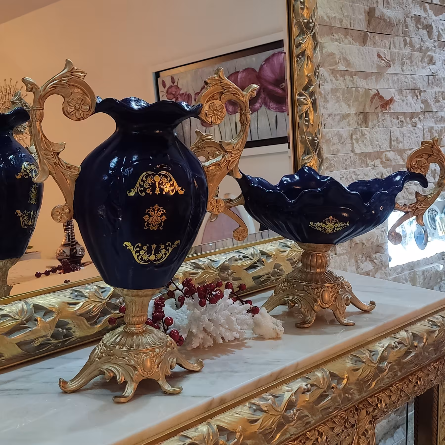 گلدان و میوه خوری لوکس