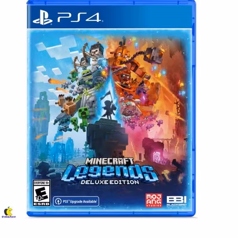 بازی Minecraft legends نسخه دلوکس برای پلی استیشن 4